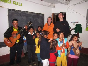 Karina und Fabian 2012/2013 in Chachapoyas/Peru